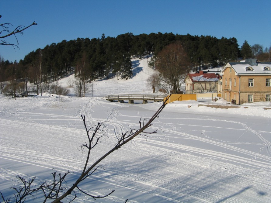 Porvoon Linnamäki talviasussa. Kaisa Lehtonen 1.3.2005