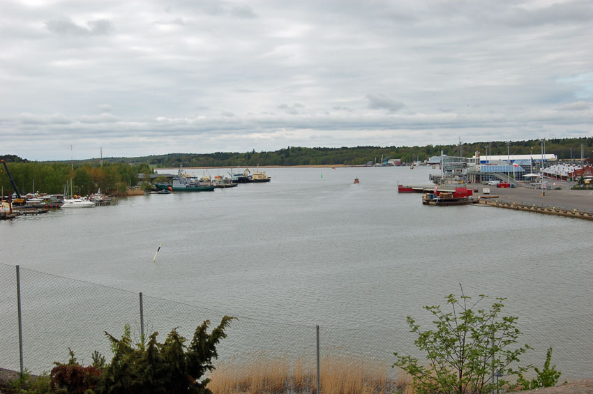Kuva: Näkymä laivareitille, jota pitkin tullaan Turun satamaan Teija Tiitinen 18.5.2006
