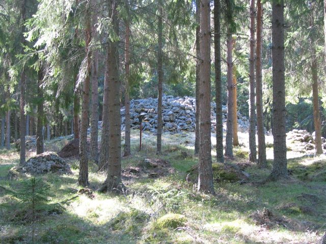 Kuva: Kaunismäen monumentaaliröykkiö Leena Koivisto 20.5.2005